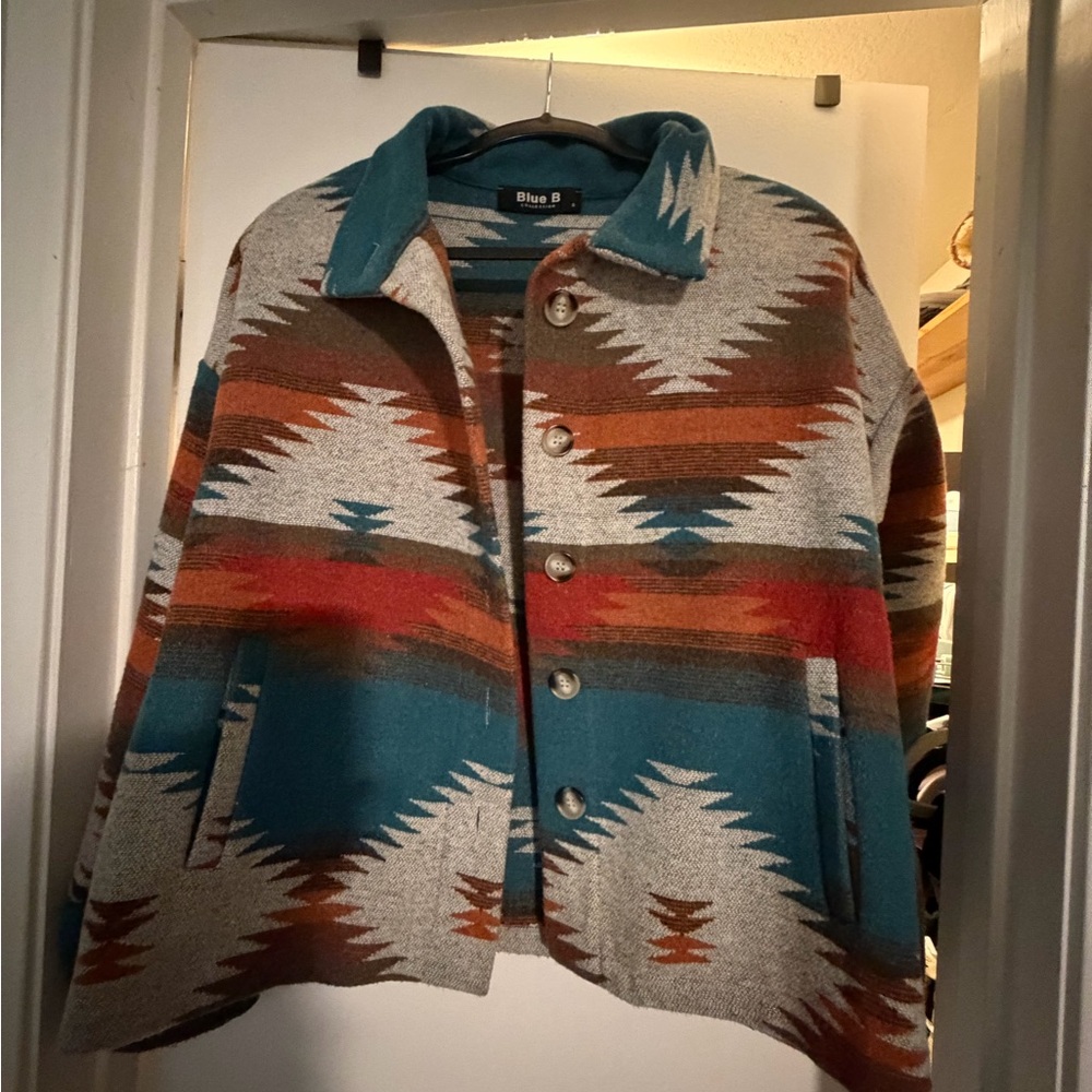 Blue B Women's Southwestern Pattern Jacket
